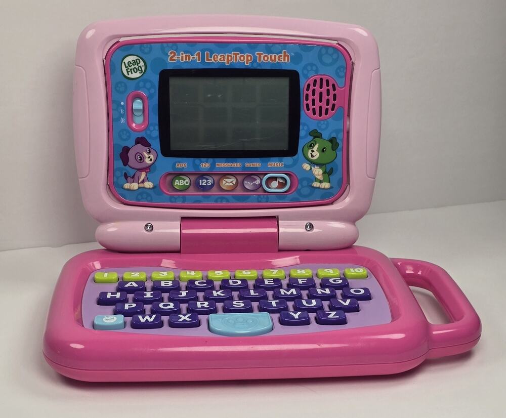 LeapFrog 2 in 1 LeapTop Touch - Pink